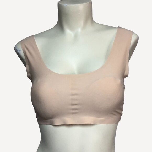 Yummie Nude Bralette With Lace Size Small - Picture 1 of 10